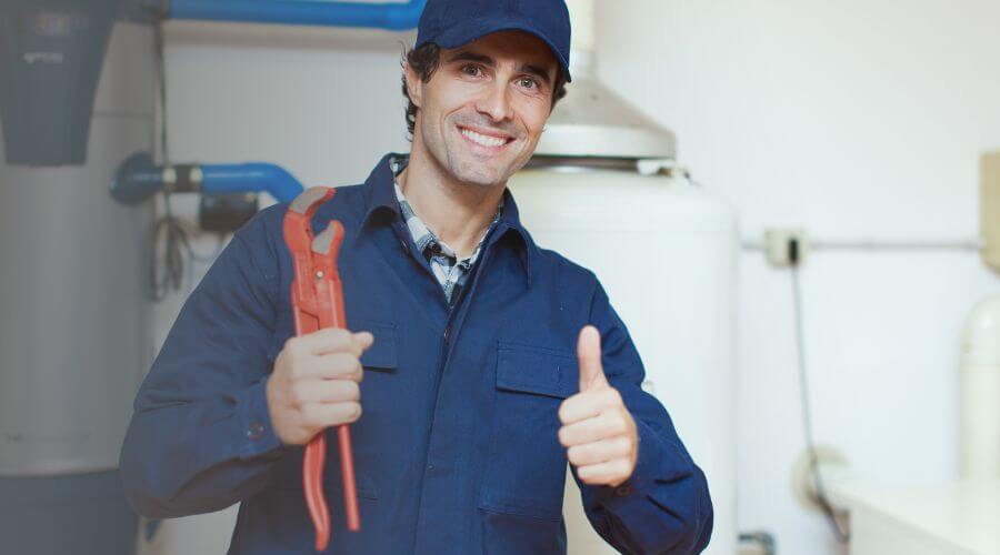 Professional tankless water heater installation in Odessa, DE